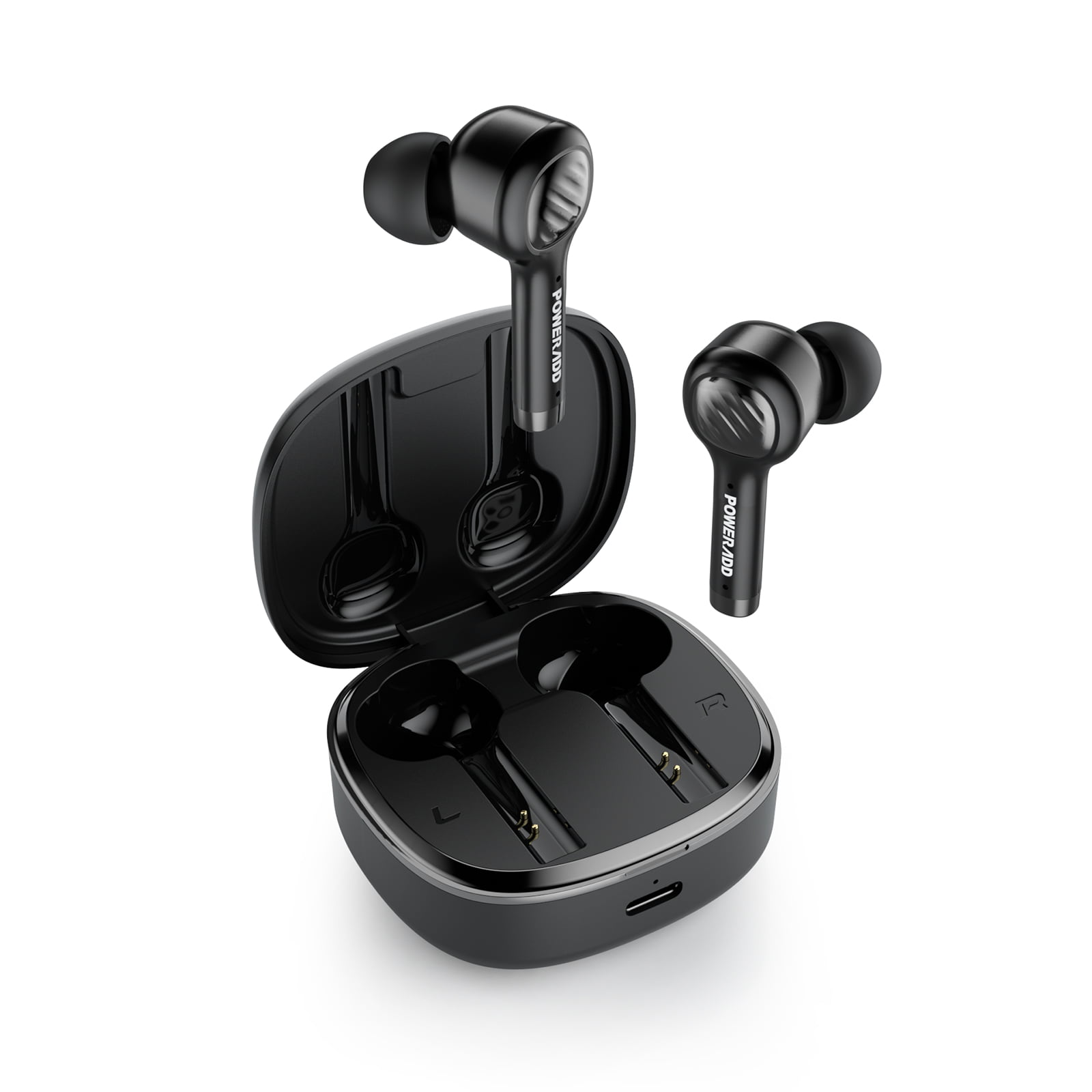 in-Ear Headphones Noise Cancelling Headphones 3D Stereo Bluetooth Headset Auto-Paired Convenient Call Built-in Microphone Compatible with All Smartphones