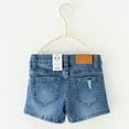 thumbnail image 4 of BULLPIANO Girls' Slim Fit Denim Shorts with Zipper & Button Closure, Multi-Pocket Jean Shorts Design for Summer, 4 of 4