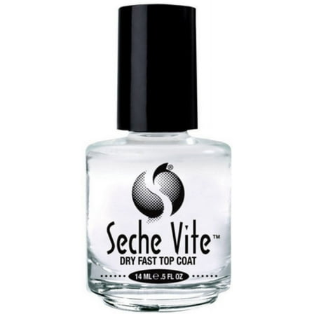 Seche Vite Dry Fast Top Coat, 0.5 oz (Pack of 2)