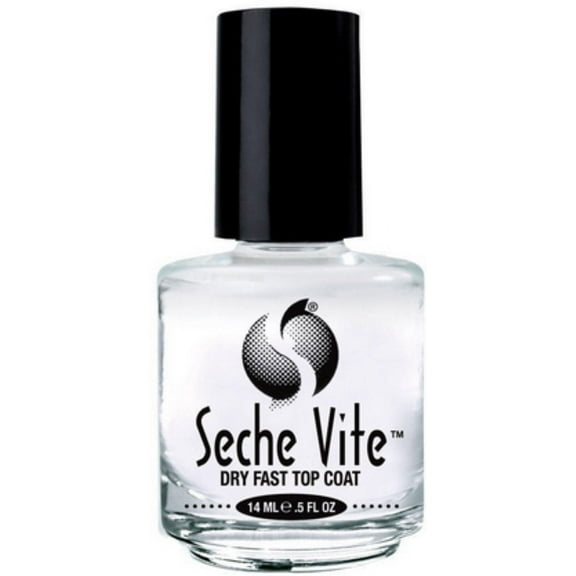 Seche Vite Dry Fast Top Coat, 0.5 oz (Pack of 2)