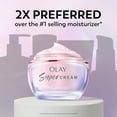thumbnail image 3 of Olay Super Cream without SPF, Lightweight Face Moisturizer, 5-in-1 Skin Care Benefits - Hydrating, Brightening, Firming, Smoothing, and Evens - Niacinamide, Vitamin C, Collagen Peptide, 1.7 oz, 3 of 15