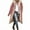 Pink, variant on Crunowin Long Coats for Women, Fleece Lined Long Jacket Hooded Zip Up Padded Jacket Casual Fall Winter Warm Outwear Black M