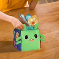 thumbnail image 1 of Caja de pañuelos para bebé, juguete sensorial Montessori, caja de pañuelos, juguete para bebé, regalos para niños y niñas, recién nacidos, niños Verde, 1 of 10