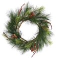 thumbnail image 1 of Vickerman 24" Bavarian Pine Artificial Christmas Wreath Unlit, 1 of 2