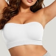 thumbnail image 7 of Wutalume Strapless Bras for Women with Removable Straps - Convertible Multi-Way Bandeau Bra, Strapless Bra for Wedding or Party,White 38, 7 of 7