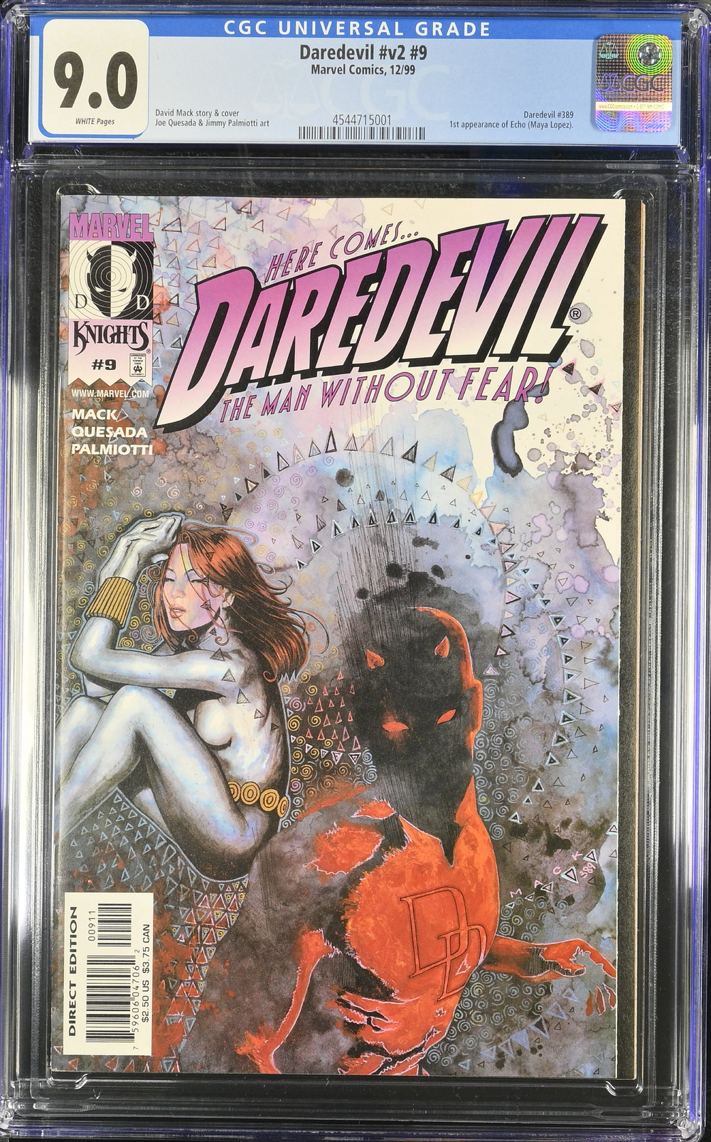 Daredevil #9 - CGC 9 Comic Book - Walmart.com