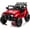 red, variant on ChaoLink 12V Electric Ride On Truck Car for Kids with Remote Control, Spring Suspension, LED Lights, Bluetooth, Music & Horn