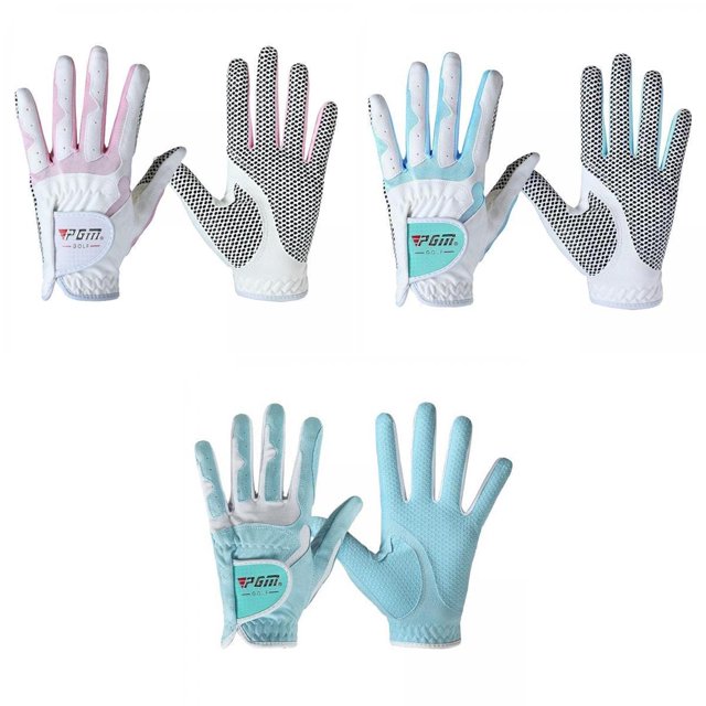 Guantes de golf shamjiam Profesionales para Mano Izquierda Y derecha Guantes Antideslizantes para Golfistas junior