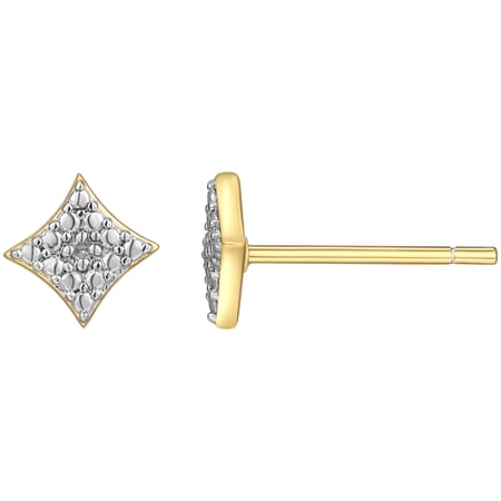 Forever Facets Diamond Accent Stud Earrings