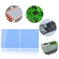 thumbnail image 4 of 2 almohadillas térmicas para cpu, 100 mm x 100 mm x 1 mm, almohadilla de silicona conductora de refrigerante del disipador térmico de cpu, alta conductividad térmica para, 4 of 7