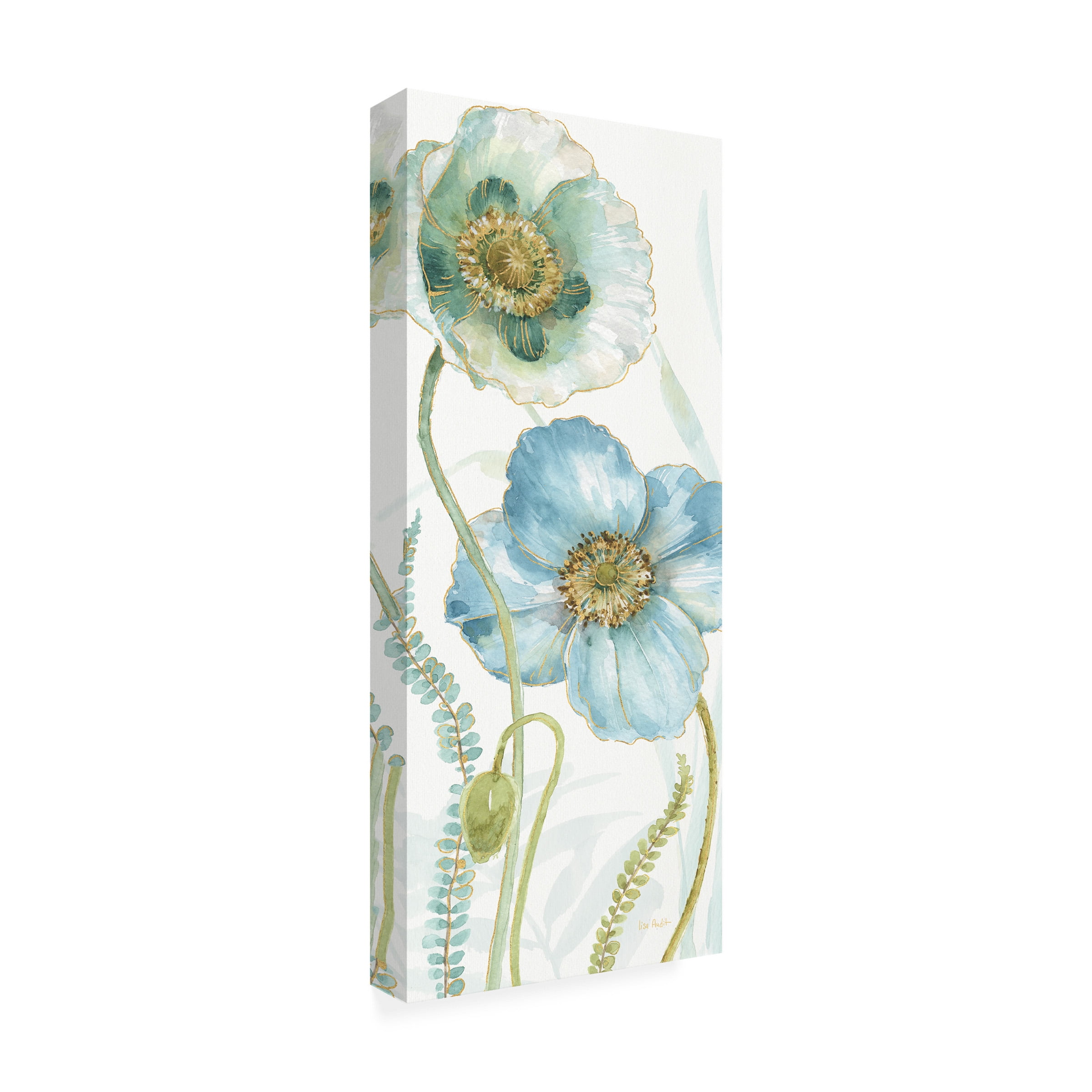 Trademark Fine Art Lisa Audit My Greenhouse Flowers IX Canvas Wall Art - 8x19
