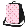 thumbnail image 1 of Balery Floral Strawberr Caja de Almuerzo y Bolsa de Almuerzo para Hombres y Mujeres, Bolsa de Almuerzo Reutilizable con Gran Capacidad, Bolsa de Almuerzo Aislada, 1 of 7