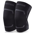 thumbnail image 1 of Pack de 2 fundas de compresión para rodilla Bodyprox para hombre y mujer, 1 of 6