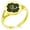 Gold, variant on Stainless Steel Ukita Samurai Crest Minimalist Oval Top Polished Statement Signet Ring
