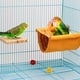 thumbnail image 5 of Hamaca para pájaros, litera, nido de pájaros, cueva, lugar para dormir, accesorios para jaulas de pájaros, juguetes para periquitos, pinzones, hámsteres, jerbos, 5 of 6
