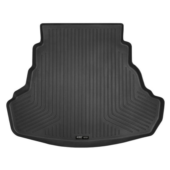 Husky Liners 44581 Weatherbeater Cargo Liner Fits 2015-2017 Toyota Camry w/o Hybrid Powertrain Trunk Black