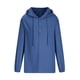 thumbnail image 3 of pstuiky camisas de manga larga para hombre, Blusa informal de manga larga con cuello redondo y botones para hombre Tops de talla grande para hombre xxl, 3 of 5