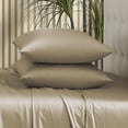 thumbnail image 4 of Brielle Home 300 Thread Count 100% Viscose from Bamboo Sateen Sheets, 4 of 5