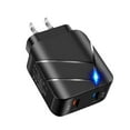 thumbnail image 1 of kurtrusly QC3.0 Charger USB 28W Smart Phone Charging Adapter with Dual Ports Cell Phone Charging Stations, 1 of 9