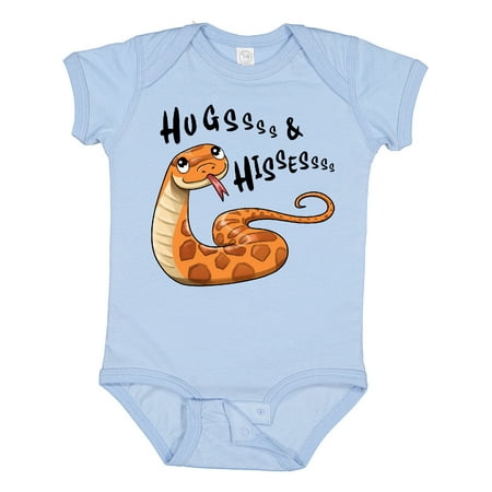 

Inktastic Hugs and Hisses- Cute Snake for Valentines Day Gift Baby Boy or Baby Girl Bodysuit