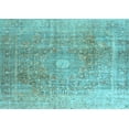 thumbnail image 1 of Ahgly Company Indoor Rectangle Persian Light Blue Traditional Area Rugs, 8' x 12', 1 of 4