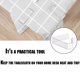 thumbnail image 4 of Pinzas para Mantel XCF Transparentes Resistentes al Viento para Picnic Bodas Fiestas, 4 of 4