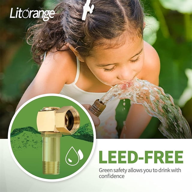 PRETXORVE Raccords de Tuyau en Laiton, Tuyau de Jardin, Remplacement Pivotant en Laiton