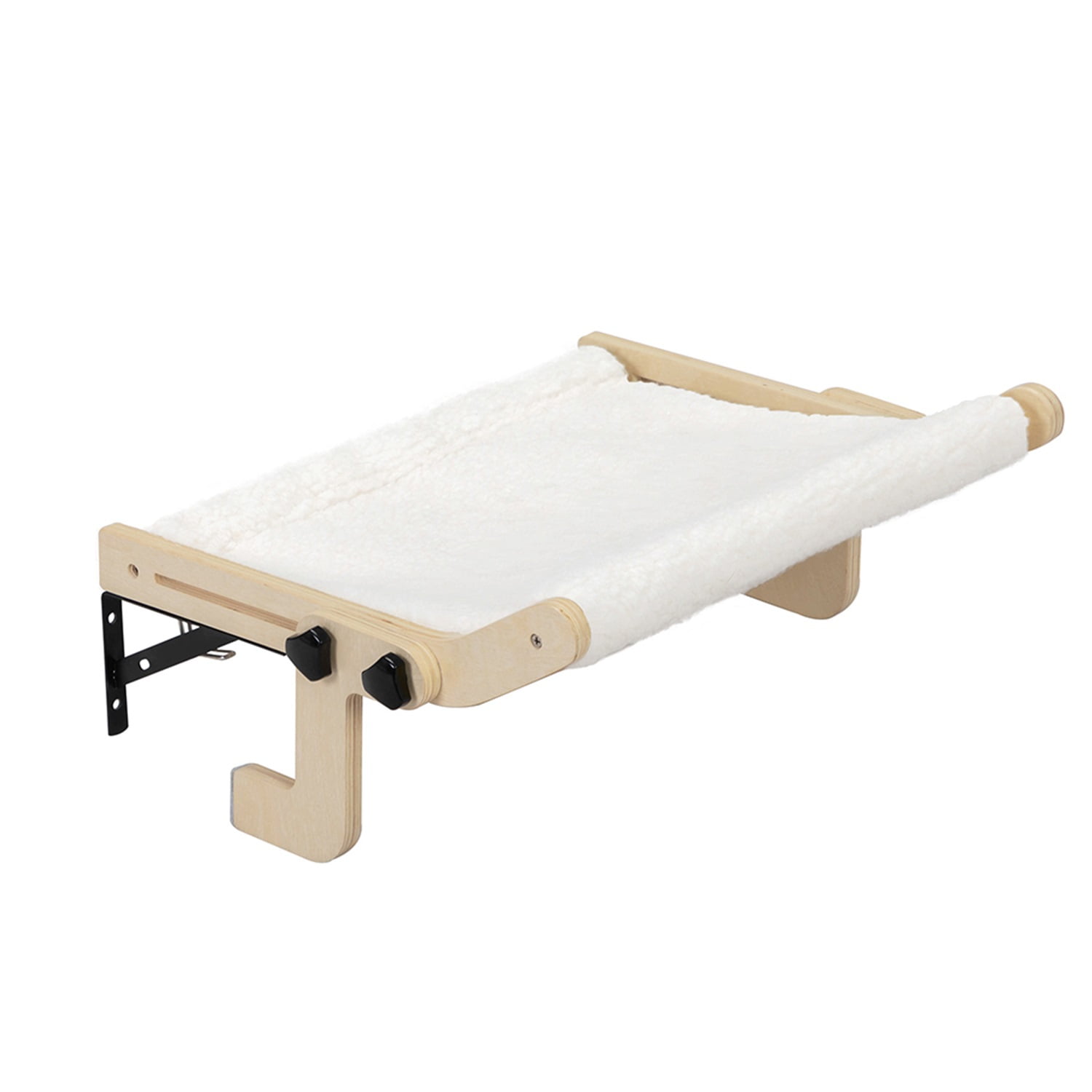 Pefilos Cat Window Perch for Indoor Cats Sturdy Plush Cat Hammock for Window Seat Cat Nest Bed Shelves No Drilling No Suction Cup, Saving Space Durable Steady Cat Shelf, Beige Pefilos Cat Window Perch for Indoor Cats Sturdy Plush Cat Hammock for Window Seat Cat Nest Bed Shelves No Drilling No Suction Cup, Saving Space Durable Steady Cat Shelf, Beige
