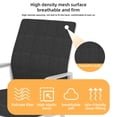 thumbnail image 5 of DECMAY Minimalist Modern Office Chair, Mesh Back Bow Frame with Soft Cushion, Comfortable Home & Office Desk Chair, 5 of 9