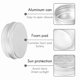 thumbnail image 4 of Round Metal Tins with Screw Top Lids for Lip Balm Storage (30 Count), 4 of 5