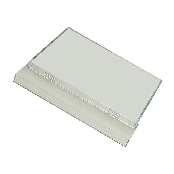 Clear Acrylic Cutting Board With Storage Container And Counter Cover For Kitchen