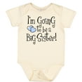 thumbnail image 3 of Inktastic Heart New Big Sister Girls Baby Bodysuit, 3 of 5