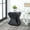 Black, variant on SAFAVIEH Conan Outdoor Patio Concrete Accent Stool, Black