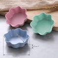 thumbnail image 2 of Wheat Straw Fiber Seasoning Dish, Portable Mini Sauce Dish with Non-Slip Bottom, Perfect for Outdoor Gatherings, 2 of 8