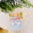 thumbnail image 4 of De Adornos De Ángel De Peluche Colgantes De Niña De Ángel Para Decoraciones De Árboles De Navidad 4 Piezas Minnieouse HA037699-00, 4 of 6