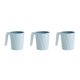 thumbnail image 1 of sweethay Vaso de plástico para cepillo de dientes, vaso de baño, artículos de tocador de viaje, taza de , accesorios de baño antideslizantes Type1 NO1, 1 of 6