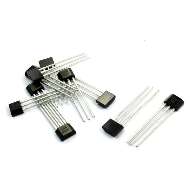 10Pcs Y3144 4.5-24V Sensor de Efecto Hall Unipolar Sensible Detector Magnético para Operación a Alta Temperatura
