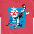 thumbnail image 3 of Dr. Seuss - The Cat In The Hat Book Cover - Toddler And Youth Short Sleeve Graphic T-Shirt, 3 of 6