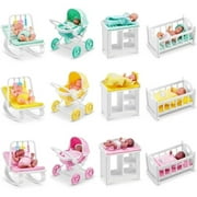 Zuru 5 Surprise Mini Brands Toys My Mini Baby Surprise Doll Cute Gift Miniature Toy Decoration Birthday Gift for Kids Toys