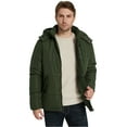 thumbnail image 3 of Ampake Men's Winter Coat Windproof Puffer Coat Warm Puffer Jacket Green L, 3 of 7