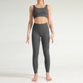 thumbnail image 3 of Mujeres Fitness Sets Bra Crop Top + Pantalones Yoga de secado rápido, 3 of 8