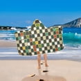 thumbnail image 5 of Simple Colorful Spots Hooded Beach Towel Kids Bath Towels Quick Dry for Pool Swiming 50" x 23.5" Microfiber Soft Bathrobe, 5 of 7