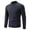 Gray, variant on JTieacloth Mens Sweaters Pullover Men's Fall/winter New Half Turtleneck Dark Matching Pullover Sweater Sweater(Black)