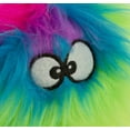 thumbnail image 6 of goDog Furballz Squeaky Plush Ball Dog Toy, Chew Guard Technology - Rainbow, Small, 6 of 7
