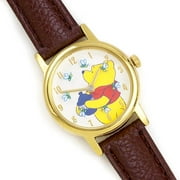 Pooh Watch With Leather Band