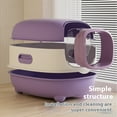 thumbnail image 6 of Cat Litter Box High Side Height Smooth Surfaces Detachable Pans Safe and Hard High Edges Spatter-proof, 6 of 11