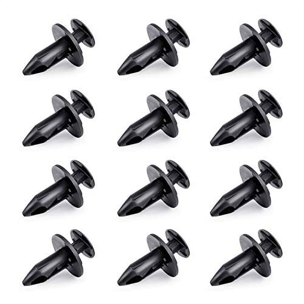 Lot 50pcs 8mm Voiture Plastique Clips Rivets De Fixation Pare-chocs Fender Poussoirs Pour Nissan
