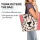 thumbnail image 2 of Fotbe Pink Cheetah Art Bolsa Tote Estética de Lona con Estampado para Mujer - Bolsa Reutilizable de Hombro Casual para Vacaciones, Compras, Trabajo y Gimnasio, 2 of 8
