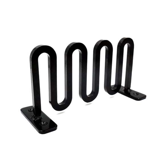 Slushcult Fingerboard Rail - Bike Rack Black