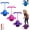 A+B+C, variant on Balance Jumping Ball with Handle & Ball Pump, 2026 Upgraded Non-Slip Balance Jumping Balls for Kids & Adults, Indoor Outdoor Fitness Balances Coordination Exercise